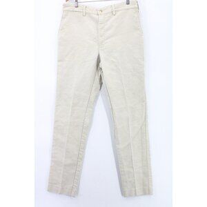 Vintage R.M Williams Suede Pants Mens Casual Beige Thick Made In Australia 38L